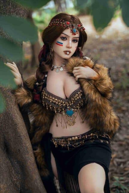 164cm (5ft4) Silicone Head Sex Doll Shriya, #S33