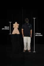 60cm (2ft) Ultra Lightweight Silicone Sex Torso 662# (1)