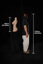 60cm (2ft) Ultra Lightweight Silicone Sex Torso 662# (2)