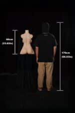 60cm (2ft) Ultra Lightweight Silicone Sex Torso 663# (2)