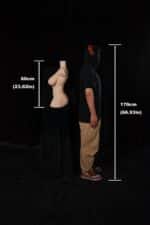 60cm (2ft) Ultra Lightweight Silicone Sex Torso 663# (3)
