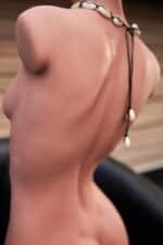 Torso sexual de silicona ultraligero de 80 cm (2 pies 7 pulgadas) 881#