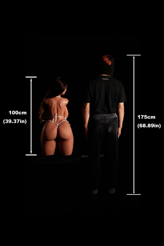 80cm (2ft7) Ultra Lightweight Silicone Sex Torso 884# with Head Hazel (1)