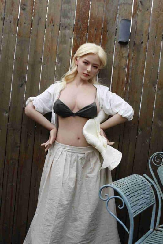 156cm(5ft1) E Cup Full Silicone Sex Doll Kelly (15)