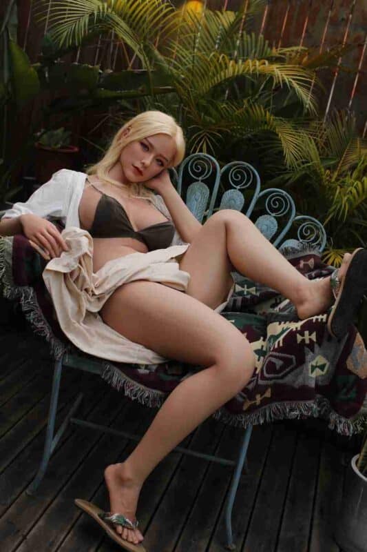156cm(5ft1) E Cup Full Silicone Sex Doll Kelly (20)