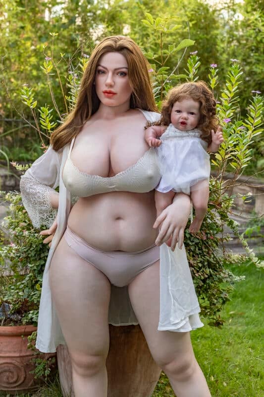 161cm (5ft3) H Cup BBW Full Silicone Sex Doll Amy (25)