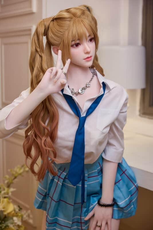163cm (5ft4) C Cup Asian Full Silicone Sex Doll Asuka Eva (20)
