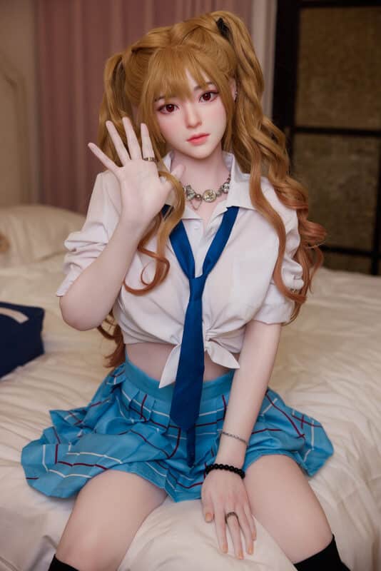 163cm (5ft4) C Cup Asian Full Silicone Sex Doll Asuka Eva (9)