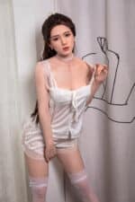 163cm (5ft4) C Cup Asian Full Silicone Sex Doll Jin (6)