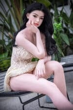 163cm (5ft4) C Cup Asian Full Silicone Sex Doll QingWen with Movable Jaw (3)