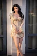 163cm (5ft4) C Cup Asian Full Silicone Sex Doll QingWen with Movable Jaw (30)