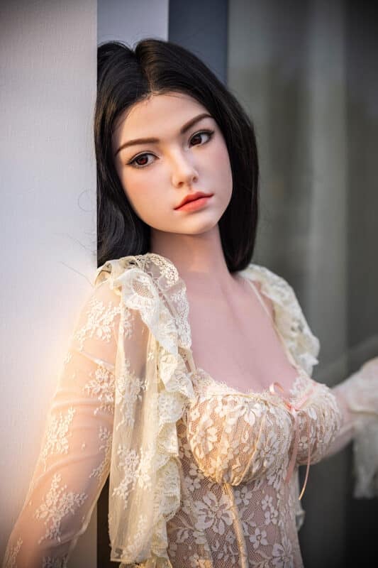 163cm (5ft4) C Cup Asian Full Silicone Sex Doll QingWen with Movable Jaw (33)