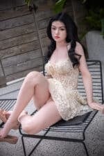 163cm (5ft4) C Cup Asian Full Silicone Sex Doll QingWen with Movable Jaw (6)