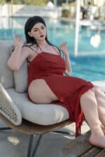 168cm (5ft6) H Cup Adult BBW Full Silicone Sex Doll Mira with Movable Jaw (13)