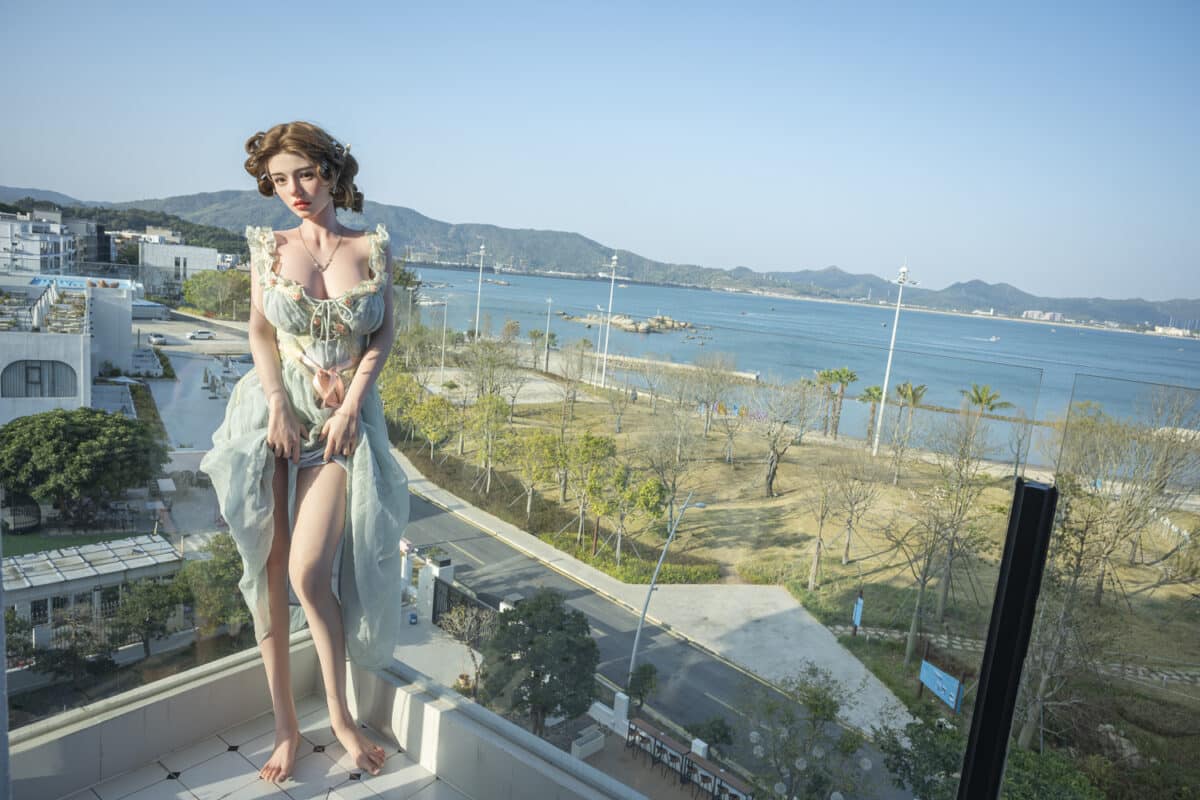 171cm (5ft7) D Cup Hybrid Full Silicone Sex Doll Natalia A with Movable Jaw (40)