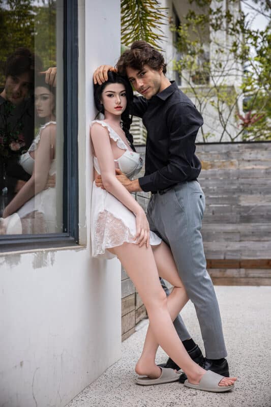 176cm (5ft9) C Cup Full Silicone Sex Doll QingWen A with Movable Jaw (20)