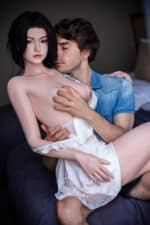 176cm (5ft9) C Cup Full Silicone Sex Doll QingWen B with Movable Jaw (20)