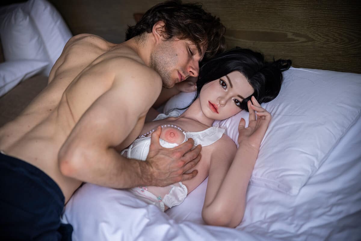 176cm (5ft9) C Cup Full Silicone Sex Doll QingWen B with Movable Jaw (24)