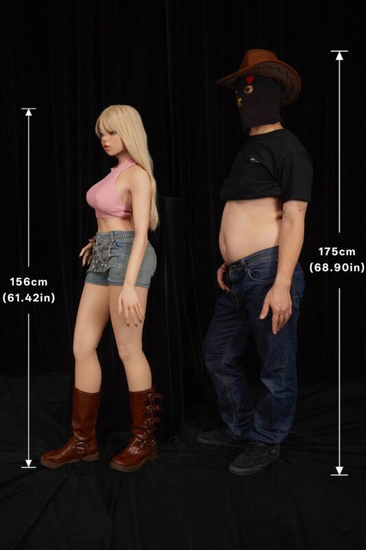 156cm (5ft2) F Cup Full Silicone Sex Doll Rhea with Ultra Light Weight (12)