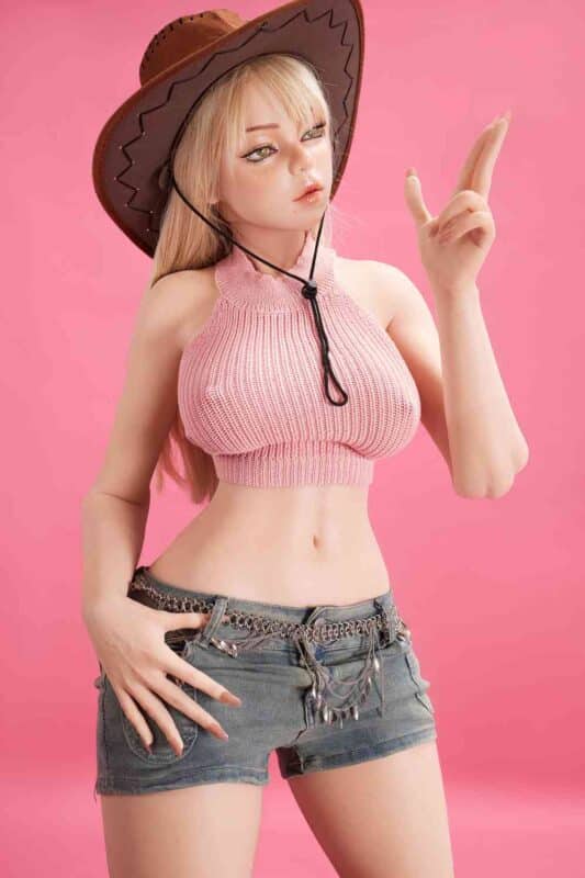 156cm (5ft2) F Cup Full Silicone Sex Doll Rhea with Ultra Light Weight (28)