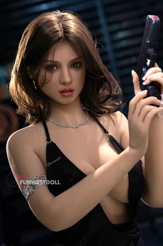 159cm (5 pies 2 pulgadas) Muñeca sexual de TPE con copa F Lyra (7)