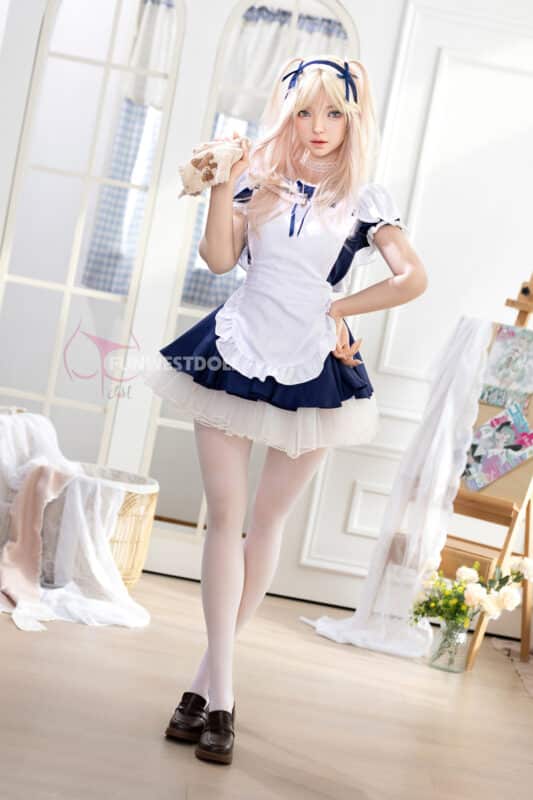 Giselle 159cm (5ft2) A Cup Real Skin Texture Silicone Sex Doll with ROS (5)