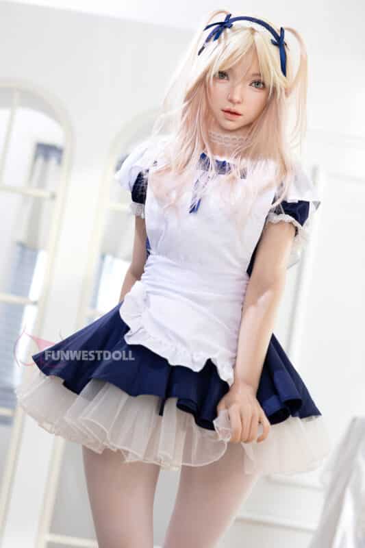 Giselle 159cm (5ft2) A Cup Real Skin Texture Silicone Sex Doll with ROS (7)