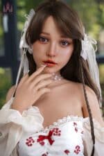 158cm 5ft2 B Cup Full Silicone Sex Doll Roos 6