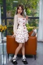 158cm 5ft2 B Cup Full Silicone Sex Doll Roos 8