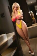 158cm 5ft2 P Cup Full Silicone Sex Doll Peggy With Movable Jaw 19