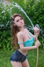 159cm 5ft2 E Cup Full Silicone Sex Doll Candy 1