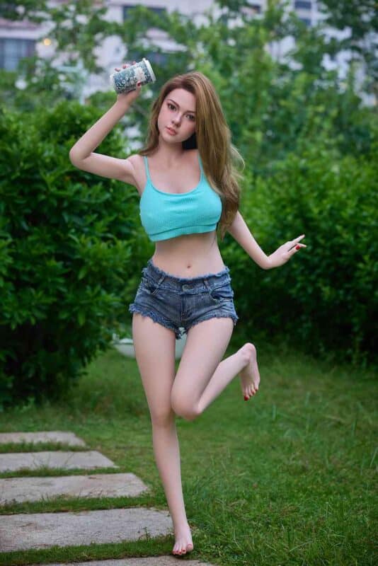 159cm 5ft2 E Cup Full Silicone Sex Doll Candy 12