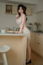 159cm 5ft2 E Cup Full Silicone Sex Doll Yufan With Ros 17