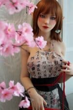 161cm 5ft3 C Cup Full Silicone Sex Doll Aryana 26