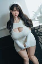 161cm 5ft3 M Cup Full Silicone Sex Doll Besty With Movable Jaw 16