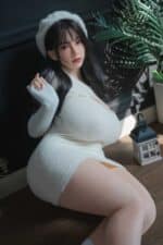 161cm 5ft3 M Cup Full Silicone Sex Doll Besty With Movable Jaw 24