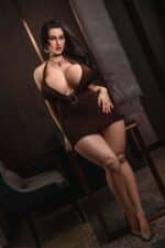 161cm 5ft3 M Cup Full Silicone Sex Doll Lauren With Movable Jaw 19