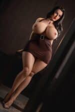 161cm 5ft3 M Cup Full Silicone Sex Doll Lauren With Movable Jaw 2