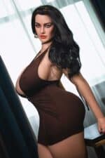 161cm 5ft3 M Cup Full Silicone Sex Doll Lauren With Movable Jaw 21