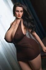 161cm 5ft3 M Cup Full Silicone Sex Doll Lauren With Movable Jaw 22