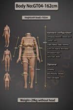 162cm 5ft4 Gt04 Full Silicone Sex Dolljs050a 28