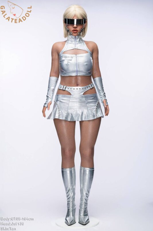 164cm 5ft4 Gt05 Full Silicone Sex Doll Js136a 1