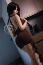 165cm 5ft5 C Cup Full Silicone Sex Doll Queena 20