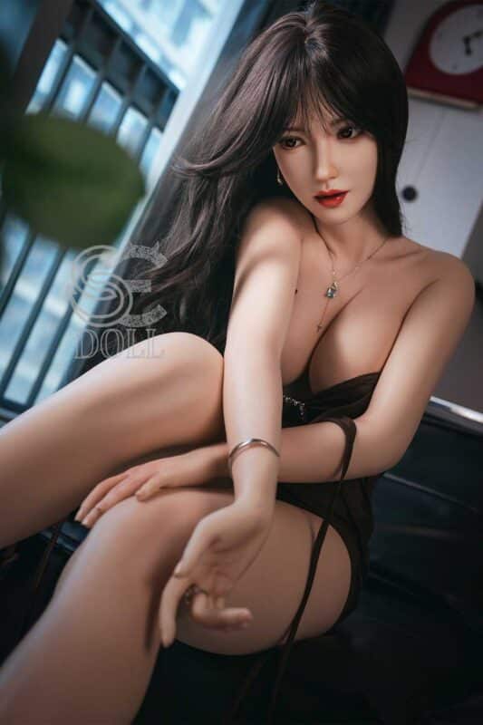 165cm 5ft5 C Cup Full Silicone Sex Doll Queena 26