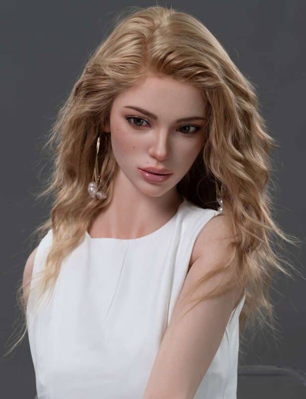 168cm 5ft6 F Cup Full Silicone Sex Doll Maggie With Movable Jaw 2