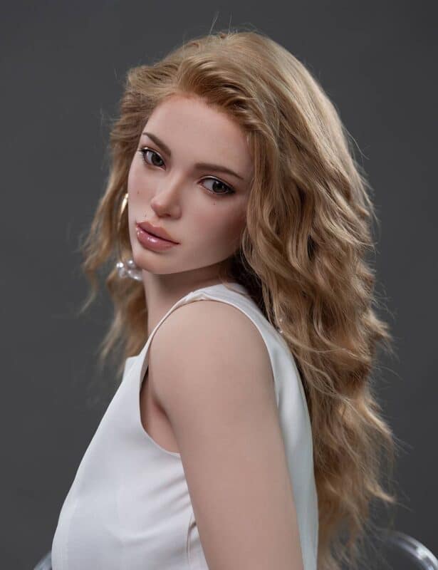 168cm 5ft6 F Cup Full Silicone Sex Doll Maggie With Movable Jaw 3