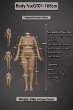 168cm 5ft6 Gt01 Full Silicone Sex Dolljs047 20