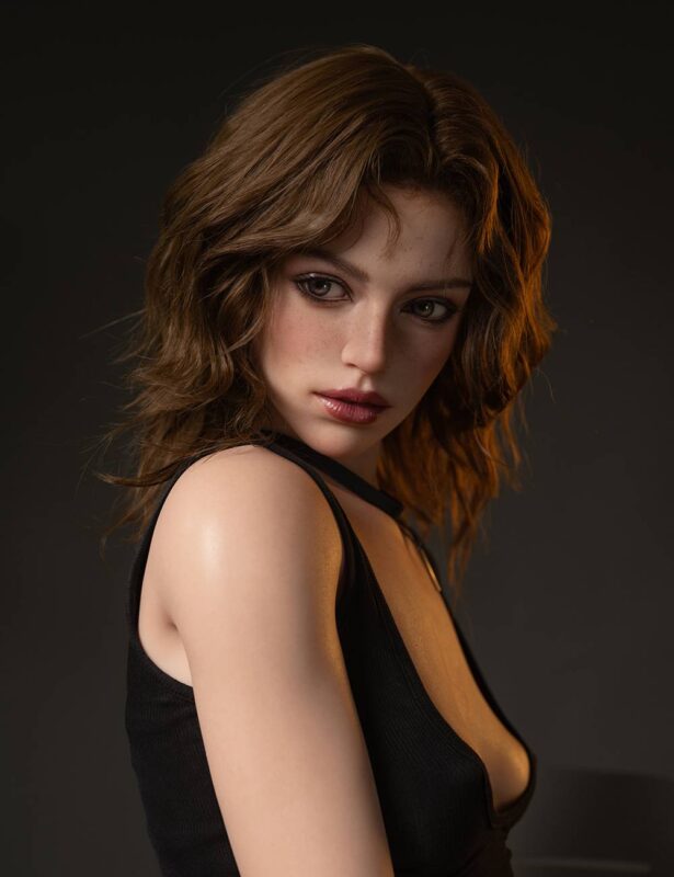 172cm 5ft8 A Cup Full Silicone Sex Doll Isabella With Ros 5