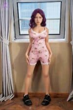 148cm 4ft10 F Cup Full Silicone Sex Doll Aida Head S10 2