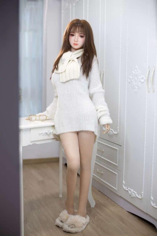 148cm 4ft10 Small Breasts Sex Doll Silicone Head Ab2 11